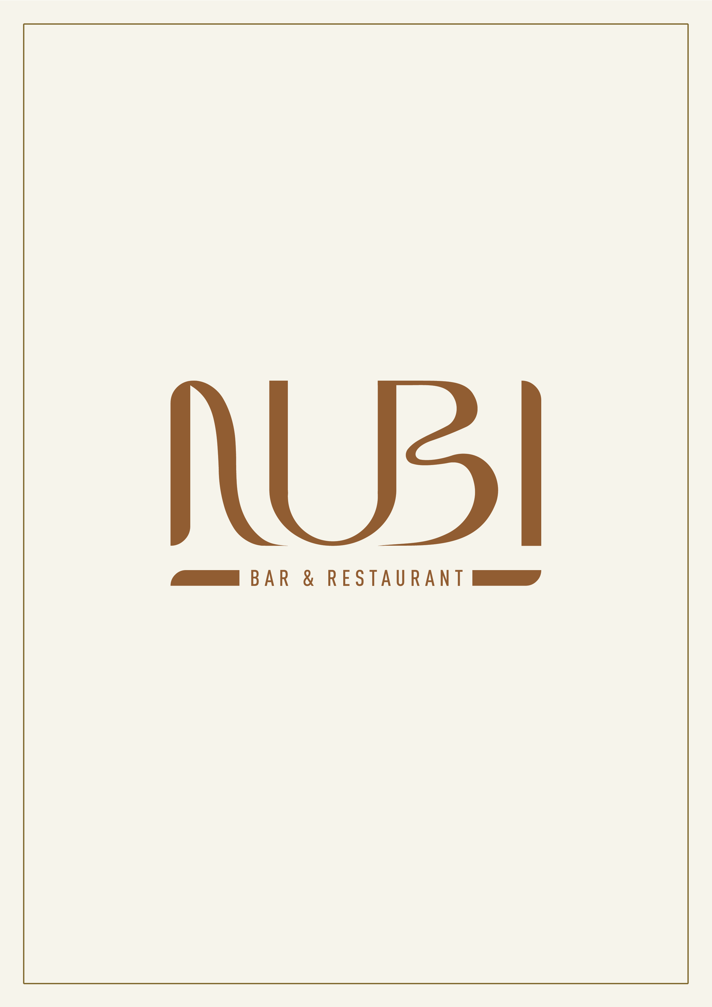 Page 8 du menu nourriture Nubi